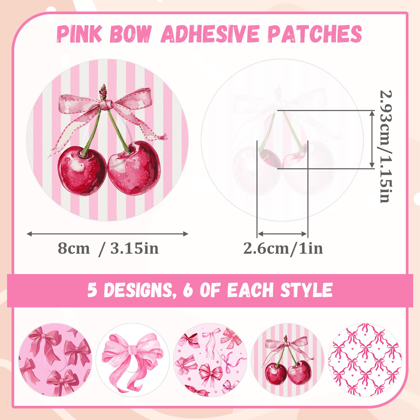 Geiserailie Dexcom G7 patch with floral bow design, breathable and water-ready for showers