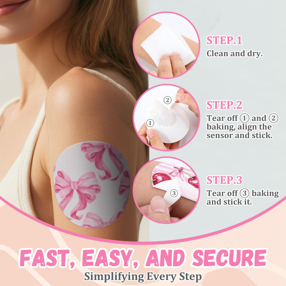 Geiserailie patch for Dexcom G7, 8x8 cm, skin-friendly latex-free adhesive