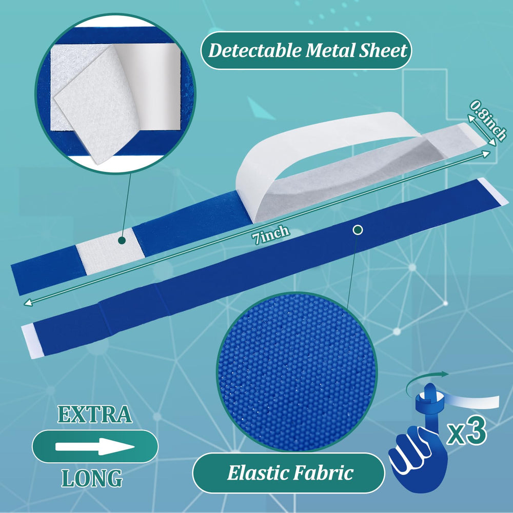 Geiserailie blue bandage with easy-open design for quick access.