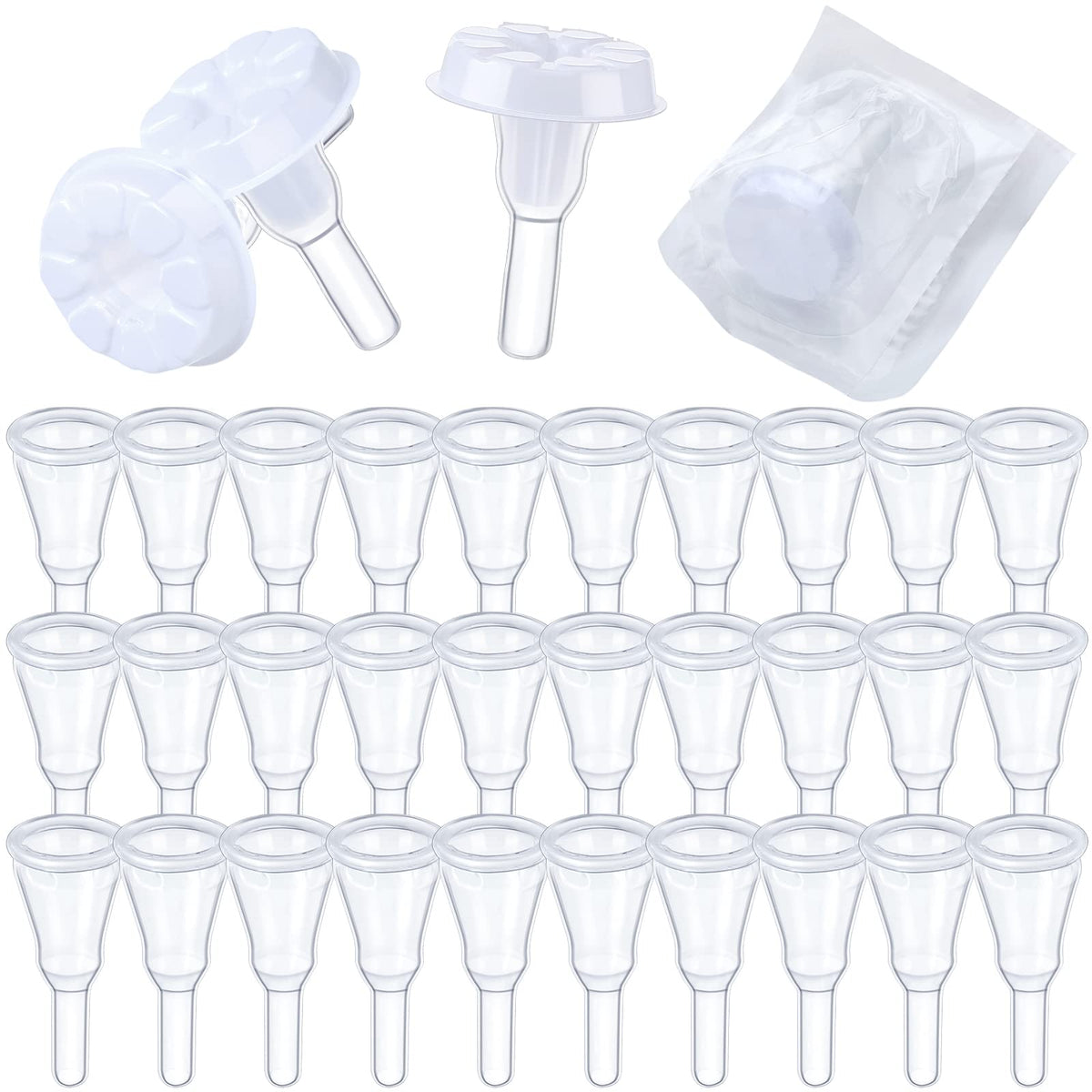 Geiserailie external catheter 32 mm in box emphasizes skin-friendly material and clean packaging
