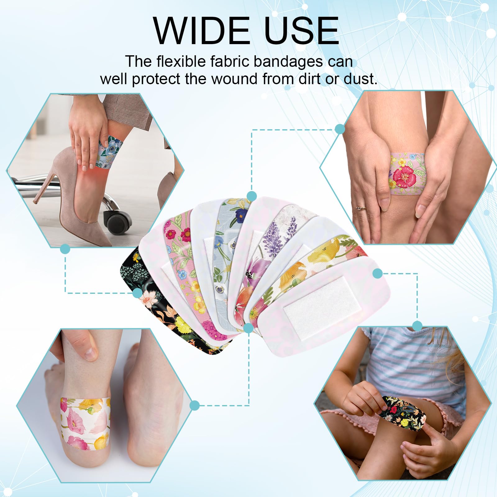 Geiserailie 50 pack ideal for quick daily dressing changes.