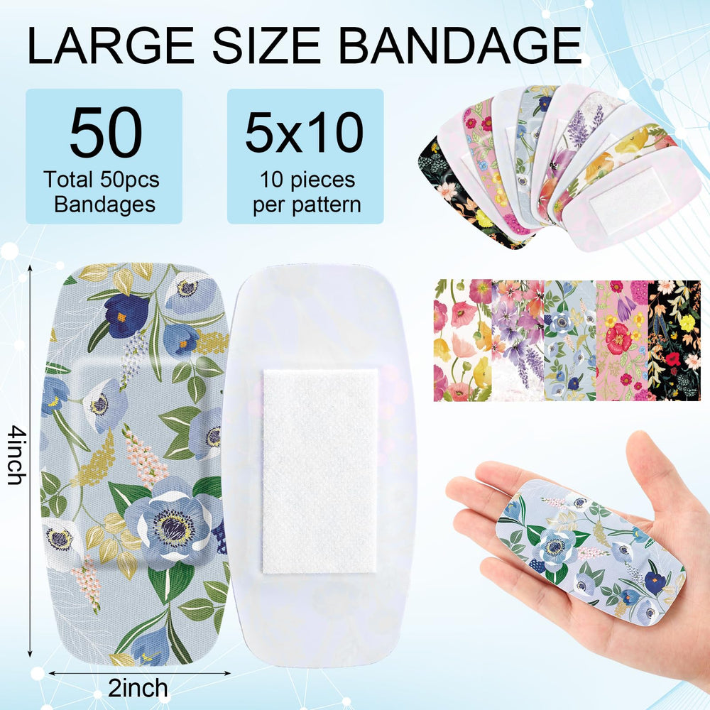 Geiserailie large waterproof bandage keeps the area dry during activities.