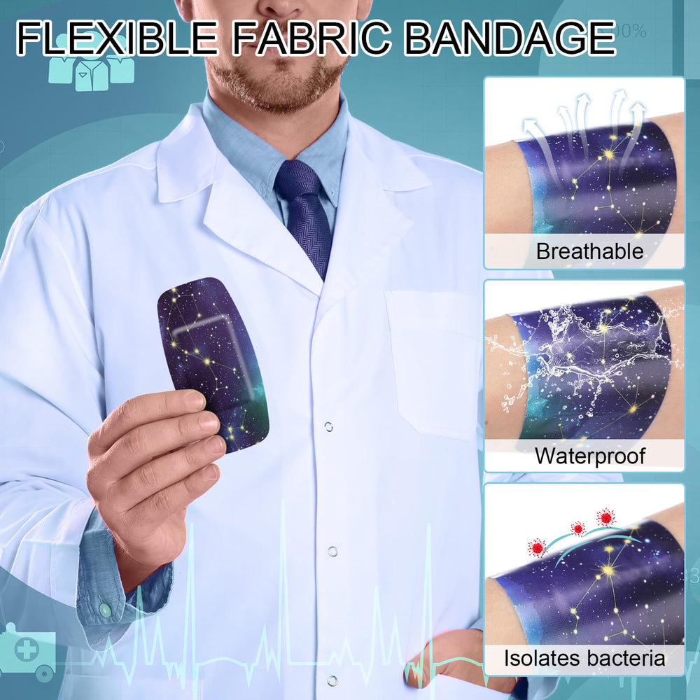 Geiserailie latex-free bandage 2x4 for skin-friendly protection.