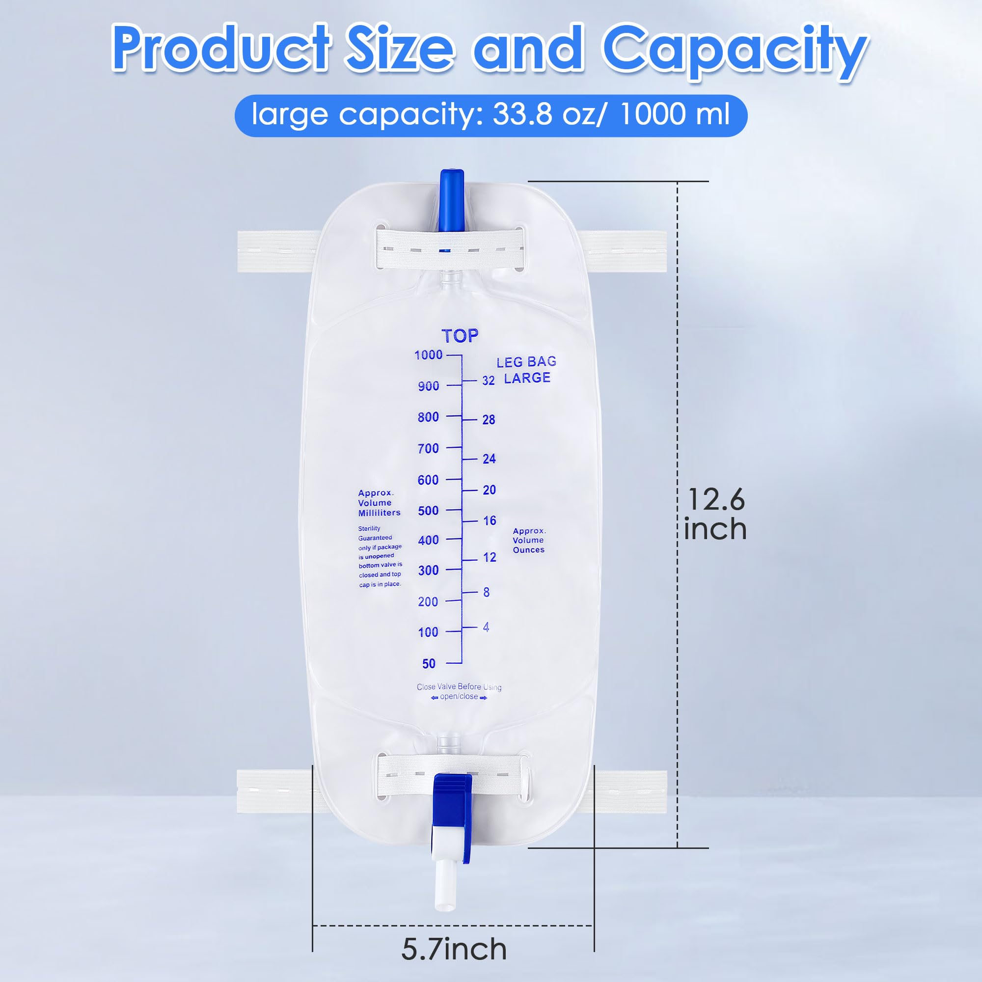 Geiserailie leg bag showing soft cloth straps for secure fit during movement