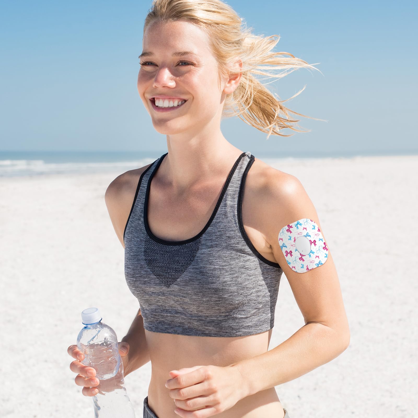 Geiserailie breathable non-woven patches provide reliable adhesion during exercise.