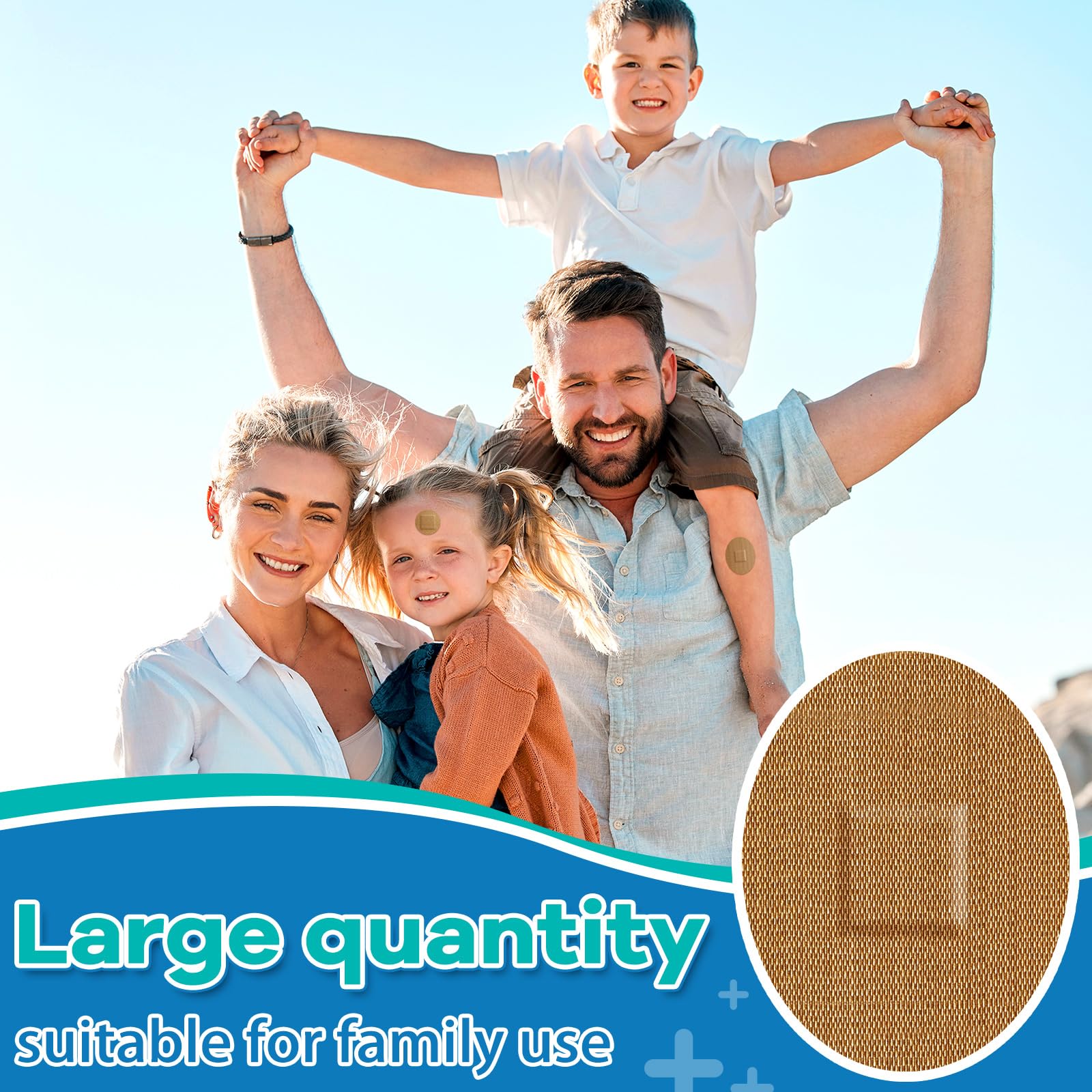 Geiserailie non-stick pad bandage allows gentle removal with minimal irritation.