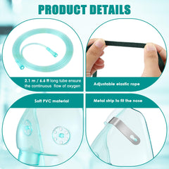 Geiserailie nose clip showing precise sealing on the mask.