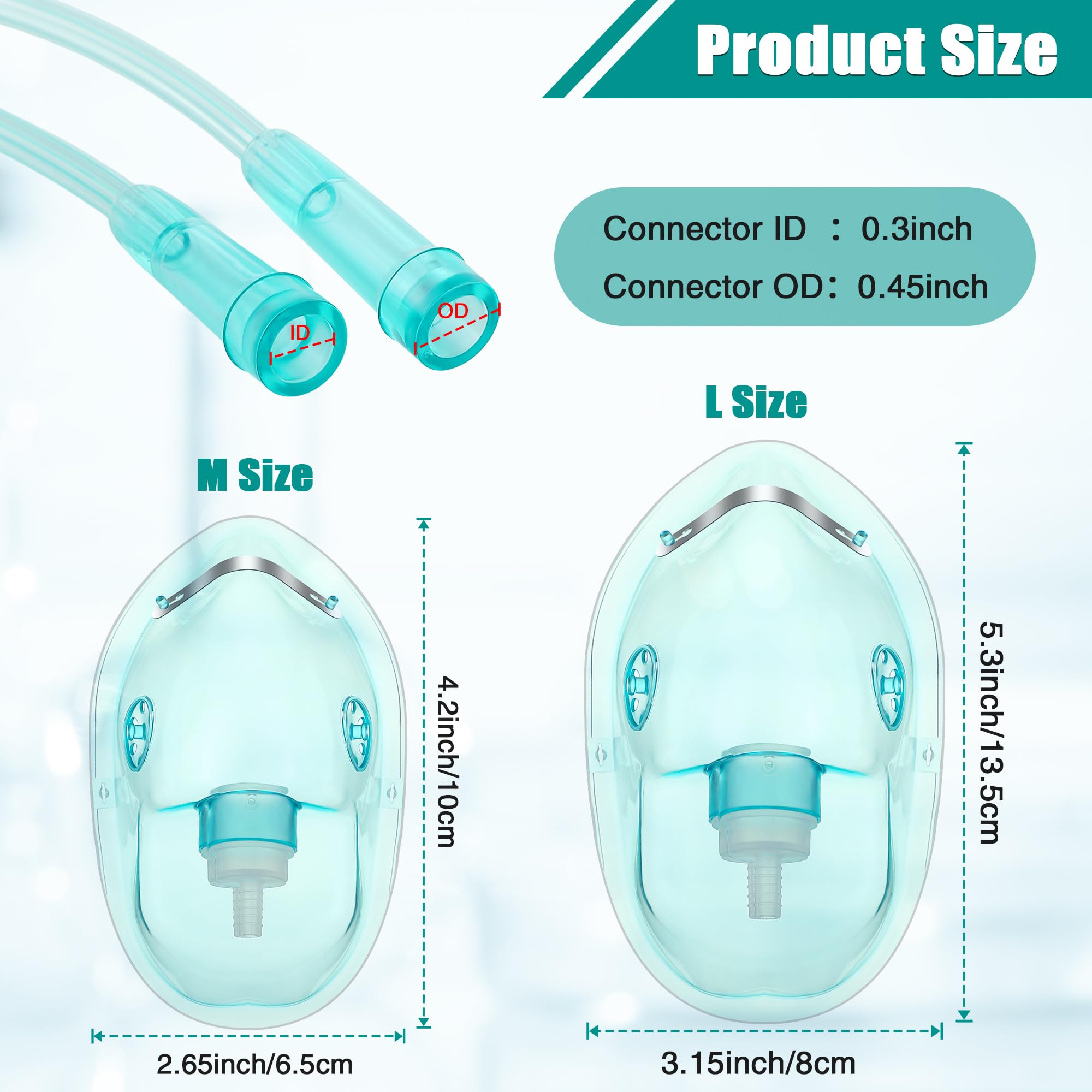 Geiserailie oxygen mask with adjustable headband for secure, comfortable fit.