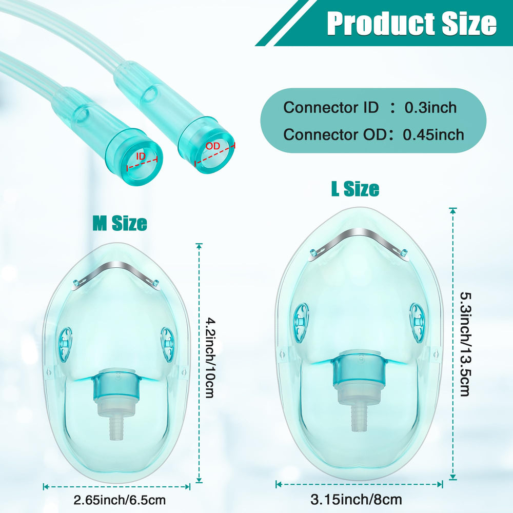 Geiserailie oxygen mask with adjustable headband for secure, comfortable fit.