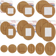 Geiserailie 120pcs bandages packaging ready for quick facial wound care.