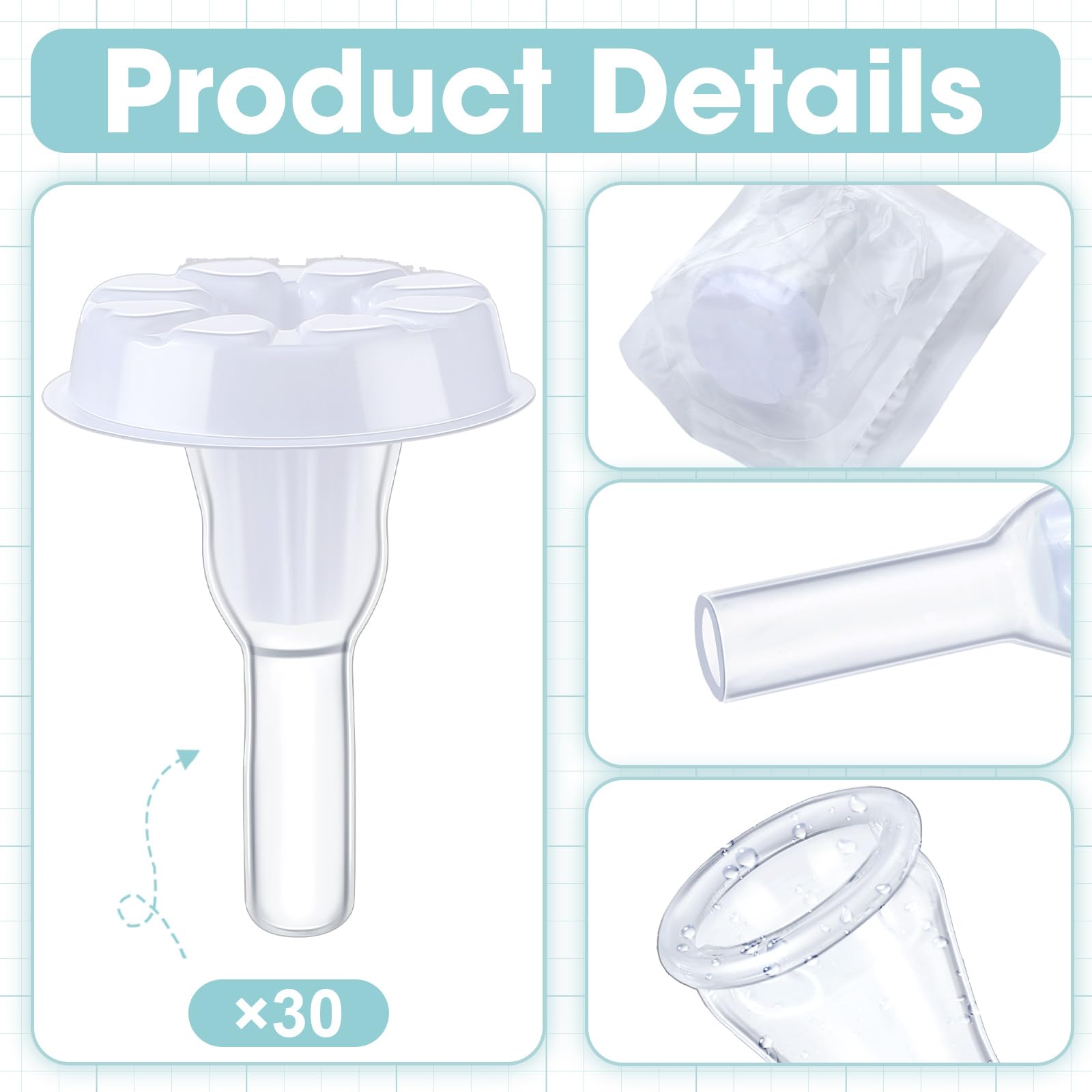 Geiserailie self-adhesive catheter with large adhesive area for secure fit
