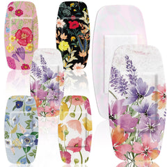 Geiserailie vintage flower bandage provides secure 2x4 inch wound coverage.
