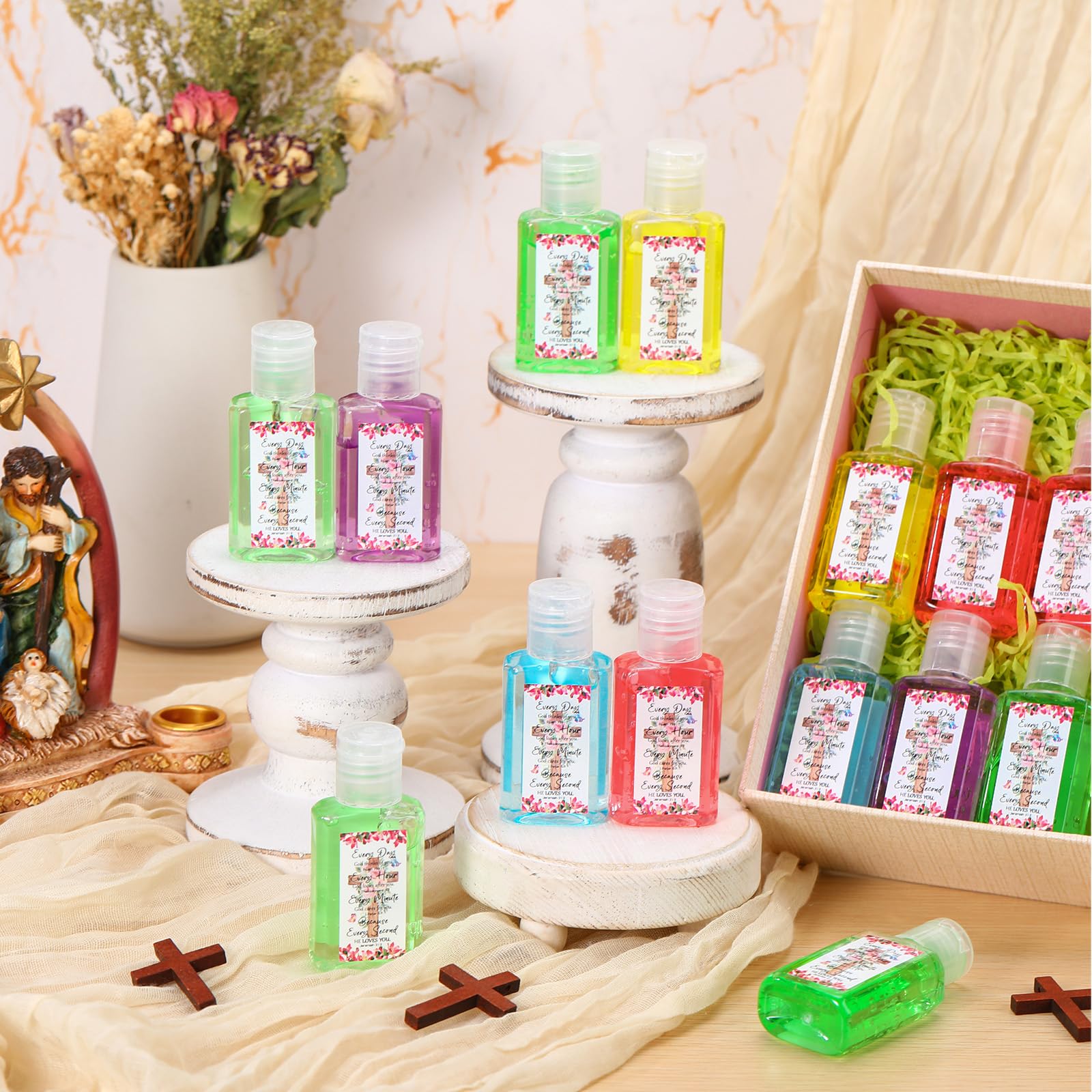 Gejoy church event gifts: convenient clean hands for attendees.