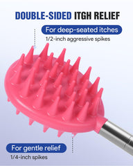 Gelibo back scratcher in premium pink gift box, ready for gifting