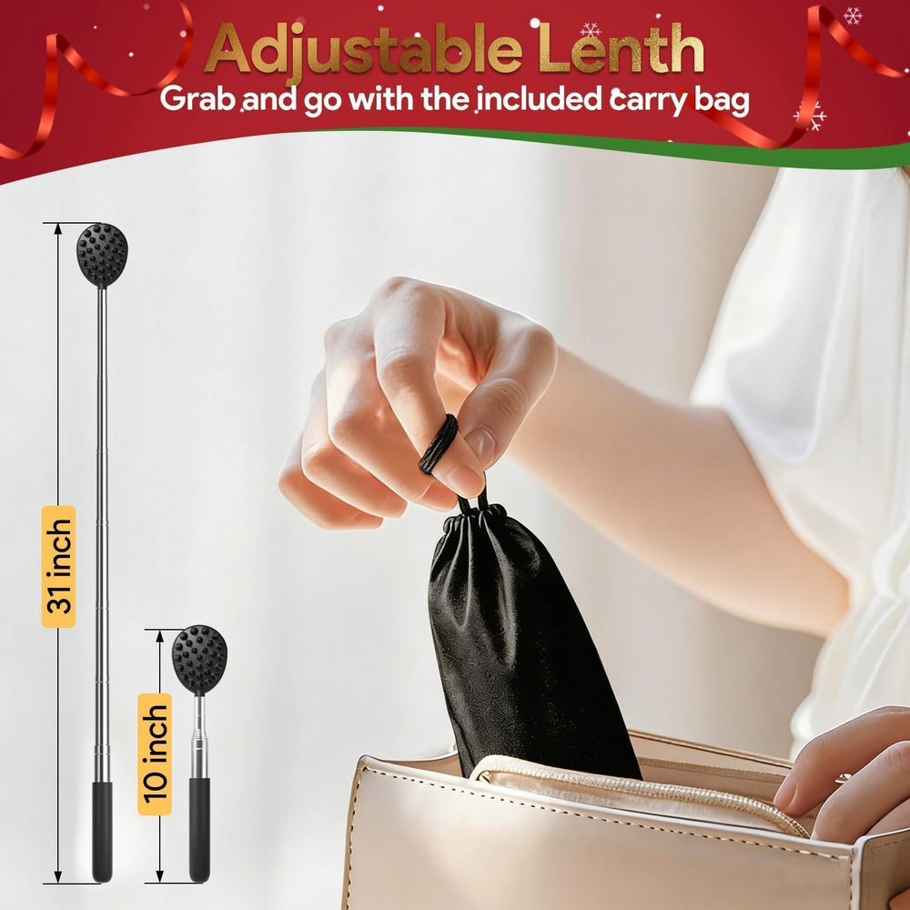 Gelibo mango telescópico 31 pulgadas para cubrir toda la espalda