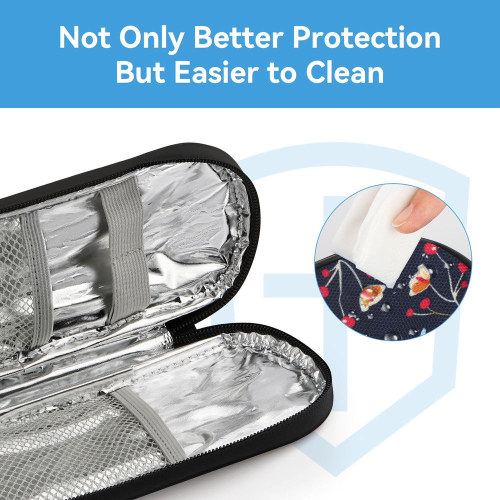Gelozid carabiner included for secure clipping and hands-free portability.