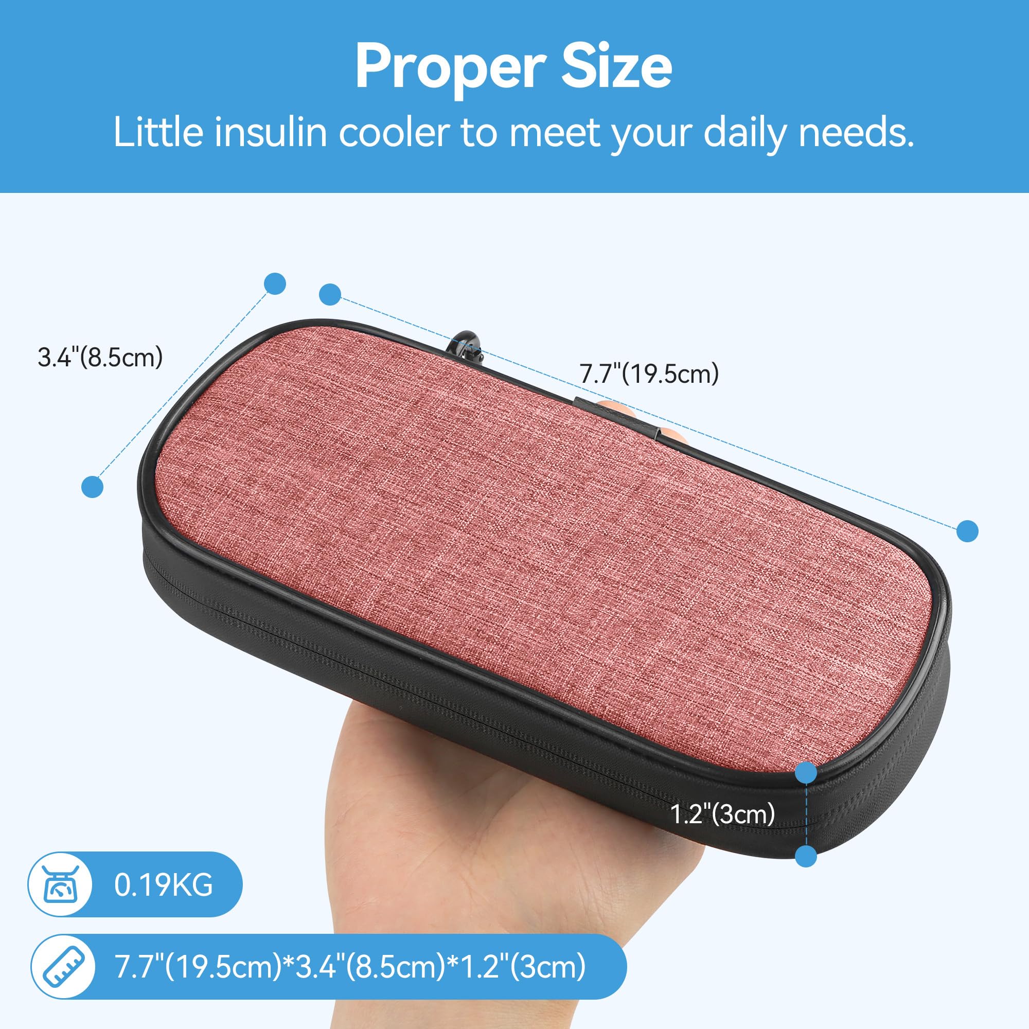 Gelozid estuche compacto: ligero y duradero para viajes diarios.