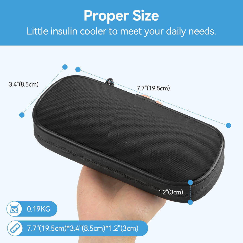 Side strap design of Gelozid case for easy packing in bags.