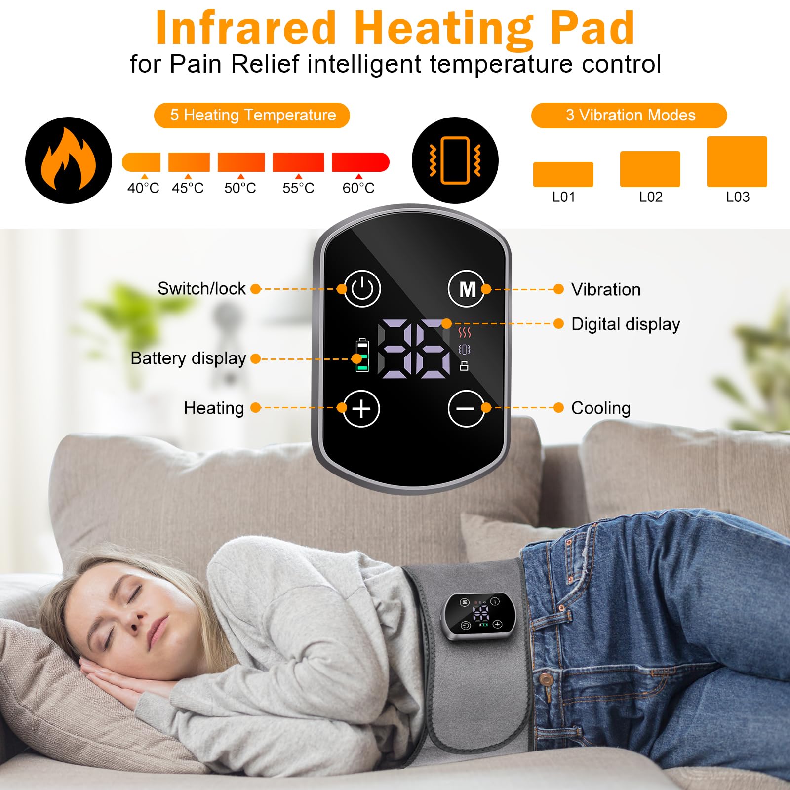 Gelpacks Direct plush cover provides skin-friendly comfort during use.