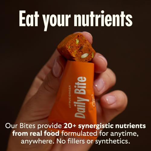 GEM Daily Multivitamin chewy bite texture with no added sugar note