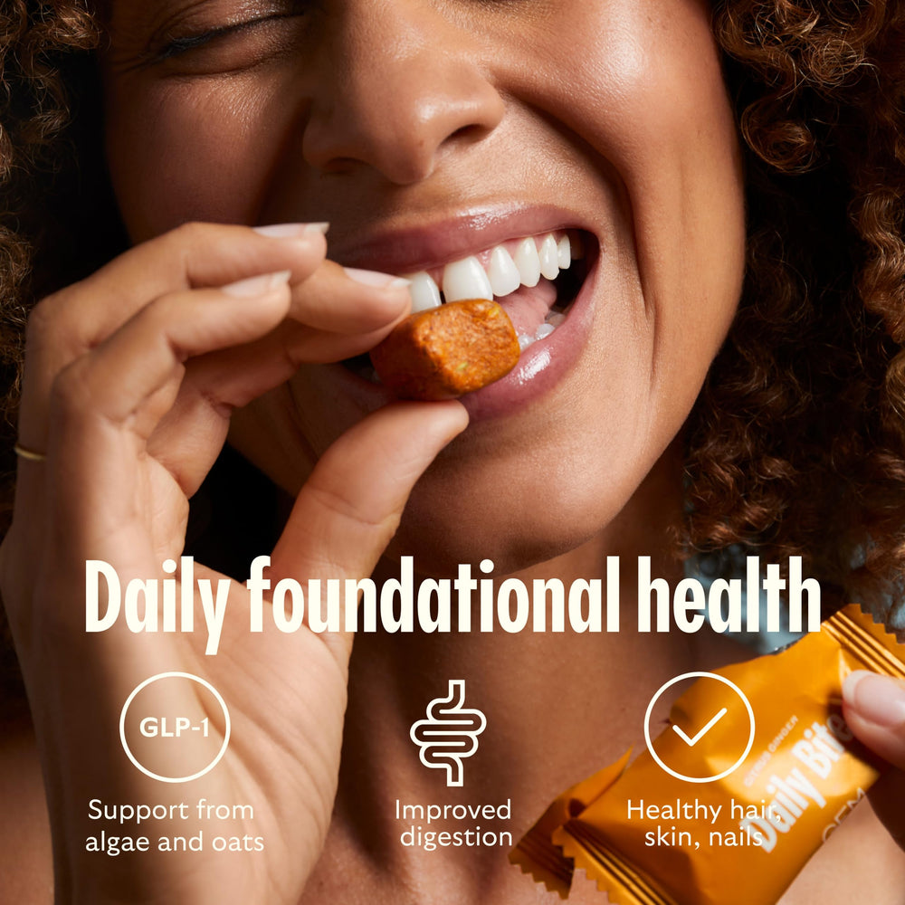 GEM Daily Multivitamin turmeric and beta-glucan ingredient focus for natural support
