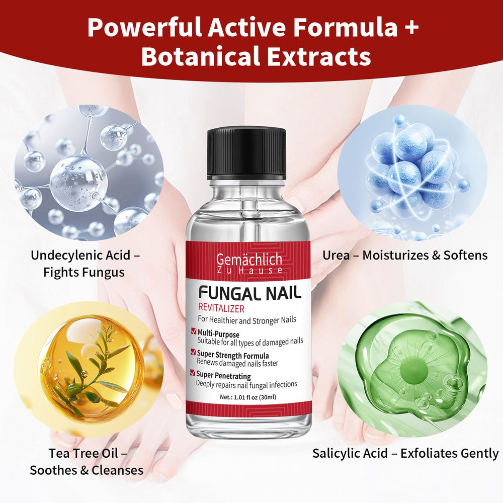 Gemächlich ZuHause fast drying formula image highlighting quick, mess-free use