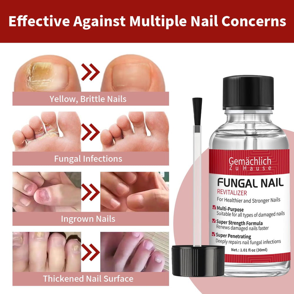 Gemächlich ZuHause tea tree oil benefits demonstrated for nail care