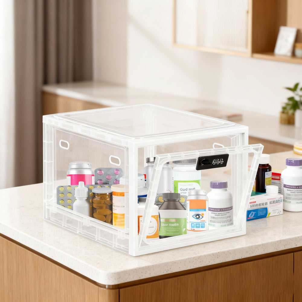 Gemaxvoled BPA-free plastic ensures safe storage of food and medicine.