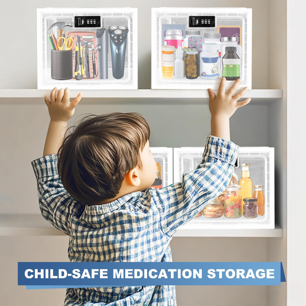 Gemaxvoled fridge storage bin for treats and healthy snack portions.
