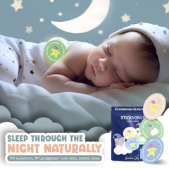 Patch on blanket provides scent diffusion near the sleeping area.