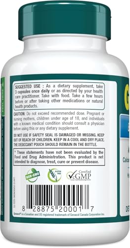 Genacol Bone and Joint bottle pour view demonstrates easy daily dosing for bone health.