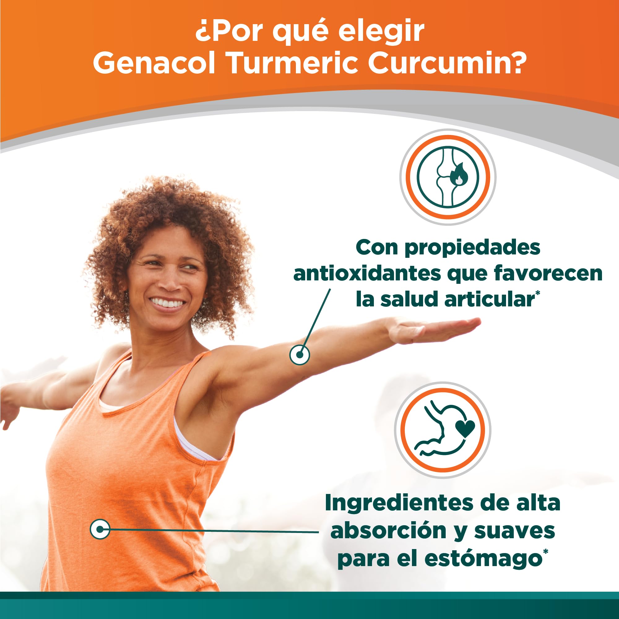 Active user holding Genacol for daily joint comfort