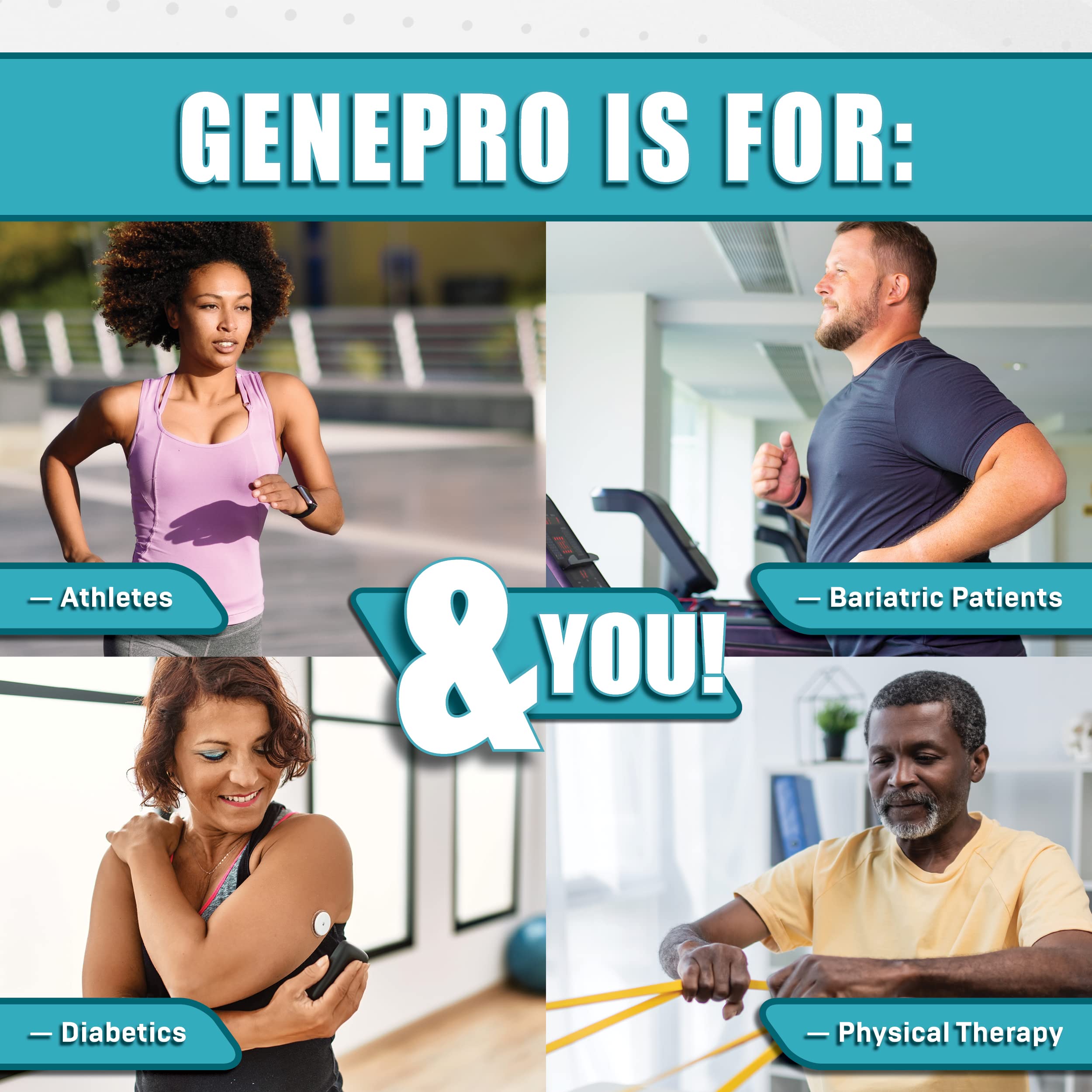 GENEPRO GEN. 3 baking substitution image shows flour replacement