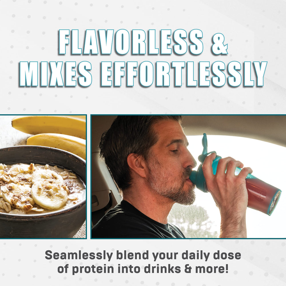 GENEPRO GEN. 3 blender shake image demonstrates easy mixability