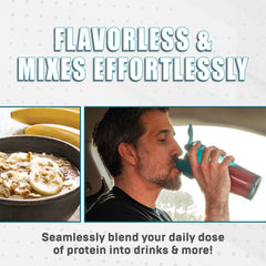 GENEPRO GEN. 3 blender shake image demonstrates easy mixability