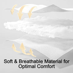 General Medi abd pad 5x9 inch size provides versatile coverage.