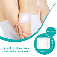 General Medi border dressing close-up showing adhesive border for secure wound protection.