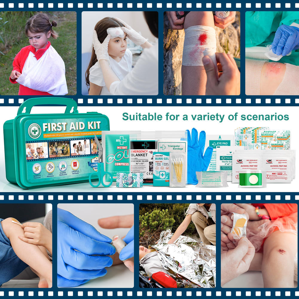 General Medi compact office first aid kit keeps essentials within reach.