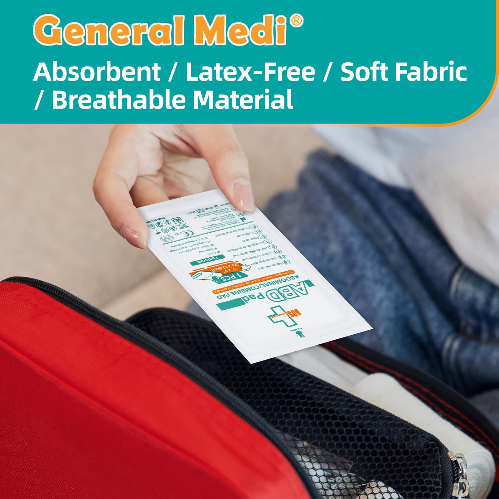 General Medi easy to apply and remove without sticking.