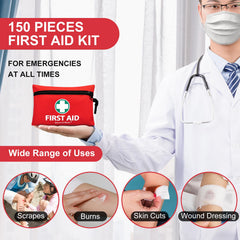 General Medi emergency foil blanket included inside the kit for warmth.