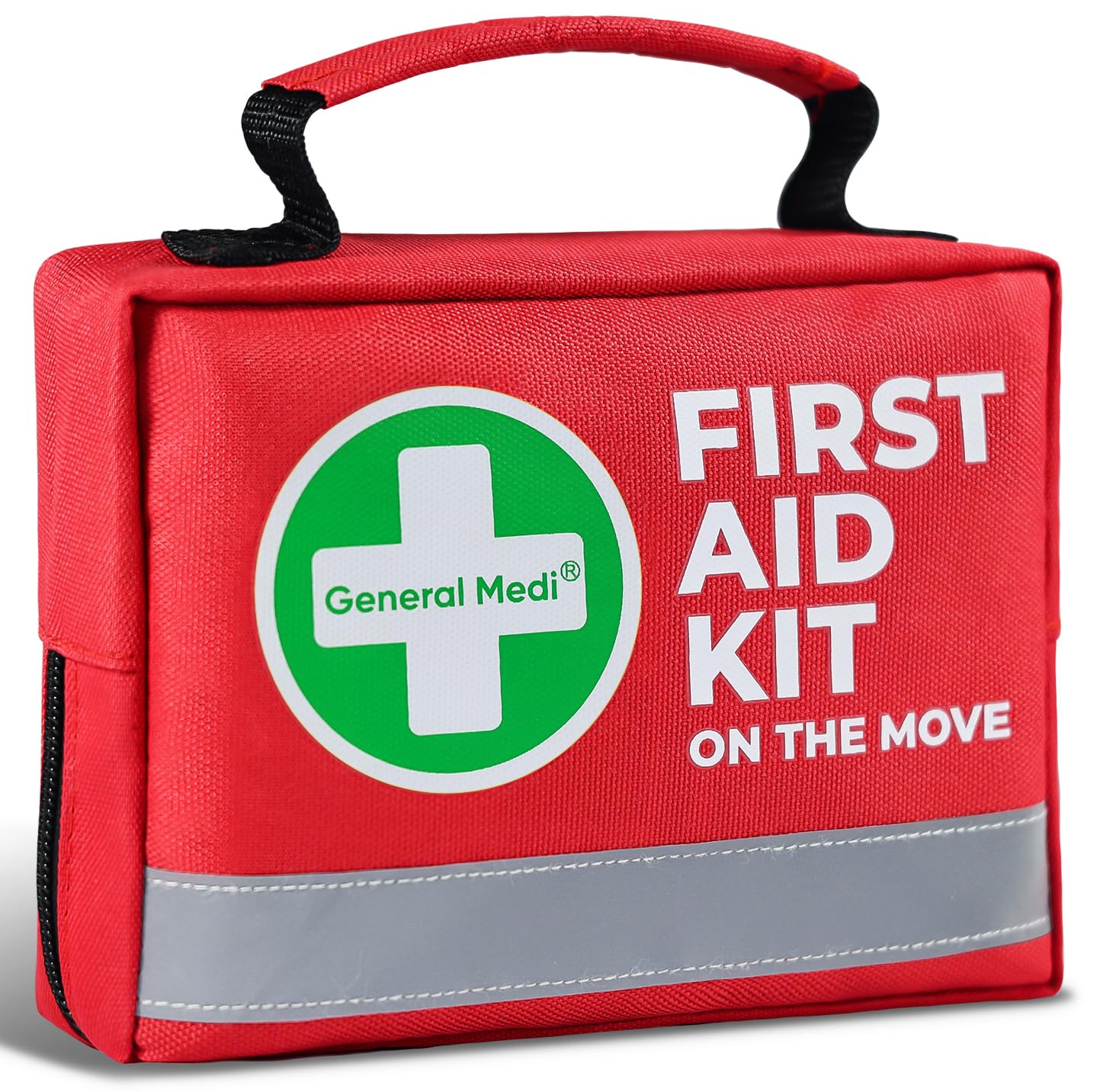 General Medi first aid kit, 150-piece compact kit for on-the-go emergencies