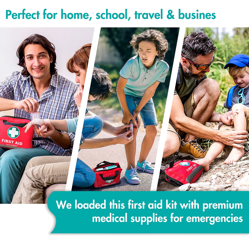 General Medi first aid kit travels well for home, office, and on the road