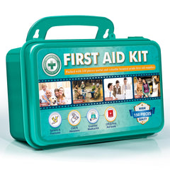 General Medi hardcase first aid kit in a closed case ready for travel.