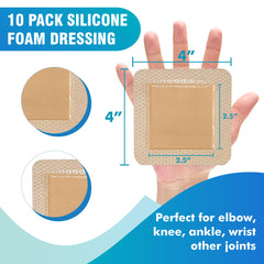 General Medi adhesive border close-up showing secure placement