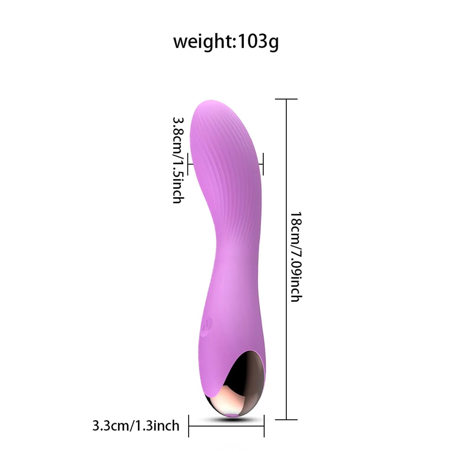 Generic 2025 massager with a whisper-quiet motor for calm sessions.