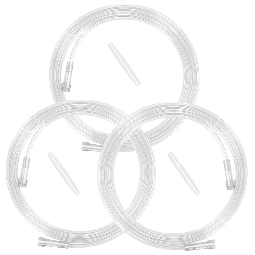 Generic 5 Foot Oxygen Tube Extension — transparent extension tubing for flexible oxygen delivery.