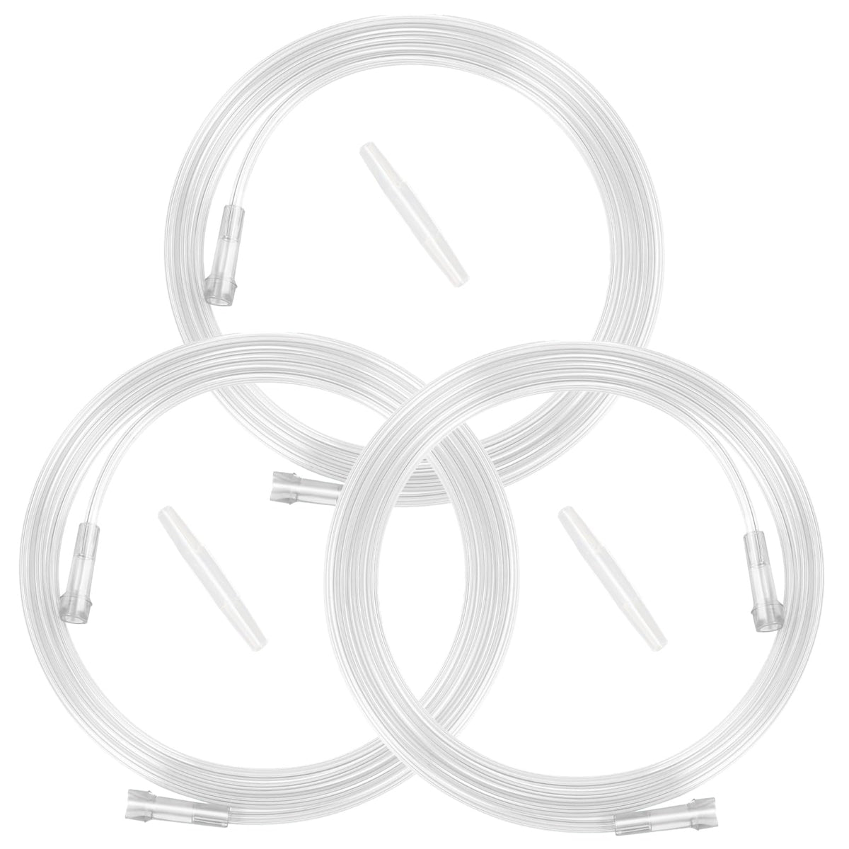 Generic 5 Foot Oxygen Tube Extension — transparent extension tubing for flexible oxygen delivery.