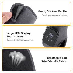 Generic ankle massager in cord-free mode suitable for gym or desk sessions.