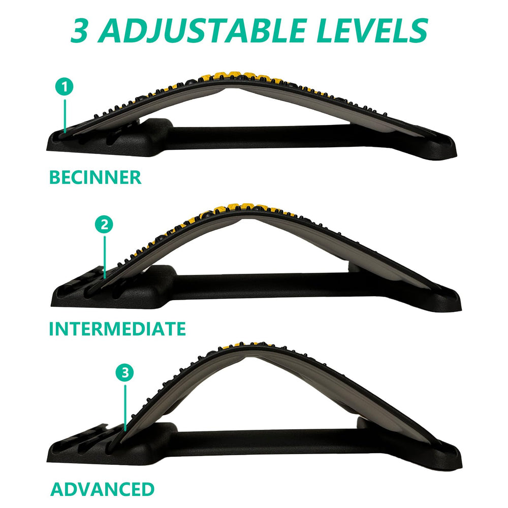 Generic Back Stretcher chair-strap aids workstation stretching at the desk