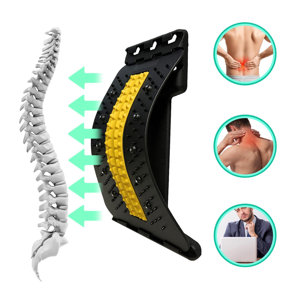 Generic Back Stretcher ergonomic-back-shape provides full-back support